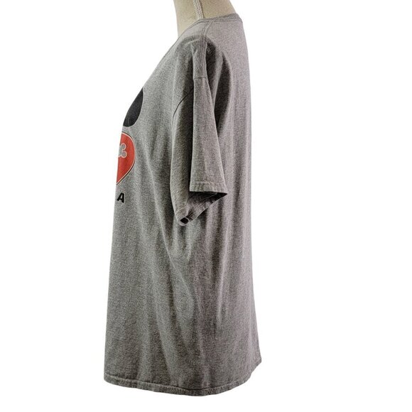 Disney Men's Mickey Mouse Ears 2019 Florida Crew Neck Gray T-Shirt – Size Large - Picture 4 of 12